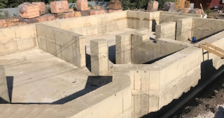 Фундамент с цокольным этажом под ключ заказать в Гулькевичах - фундамент цокольный этаж под ключ цена от 7208 руб за м2